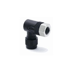 Connecteur femelle M12S, 8 pol., codage A IP67, 2A, non-blindé
